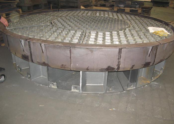 Industrial furnace construction